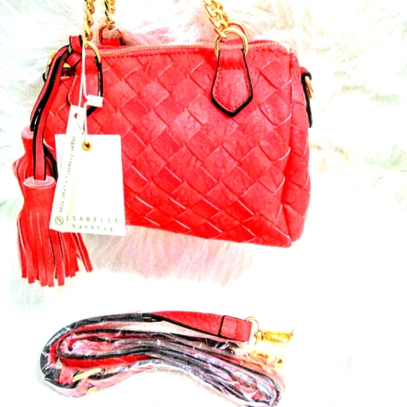 (New)! Coral Weave Bag! - Picture 8 of 8